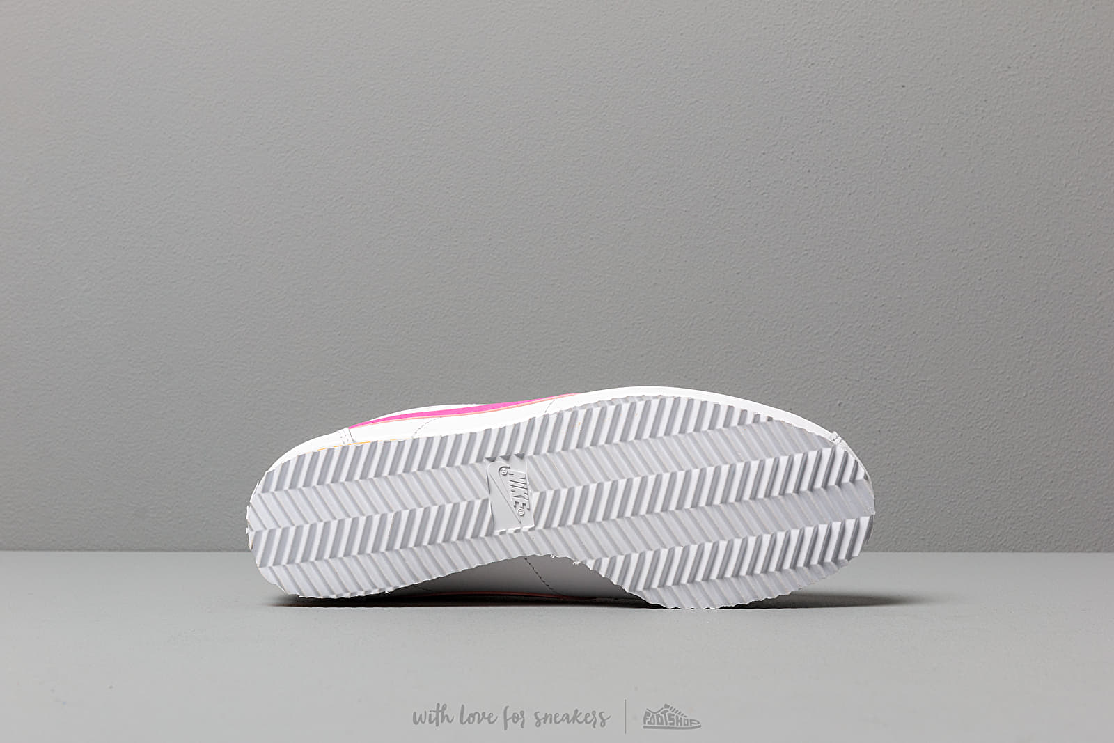 Buty damskie Nike Wmns Classic Cortez Leather White/ Laser Fuchsia-Laser Orange