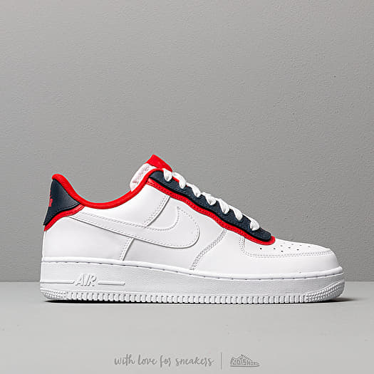Air force 1 white obsidian university red sales