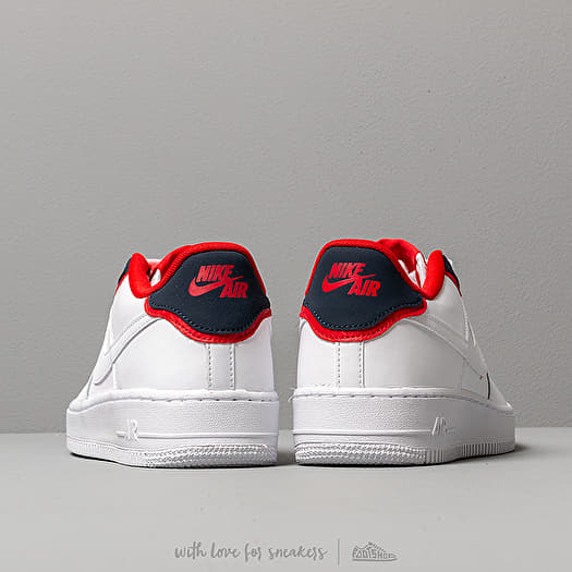 Air force 1 2025 low lv8 americana white/obsidian/red