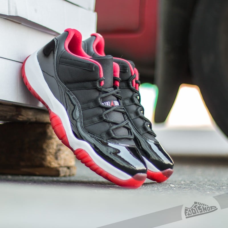 Women s shoes Air Jordan 11 Retro Low BG Black True Red White