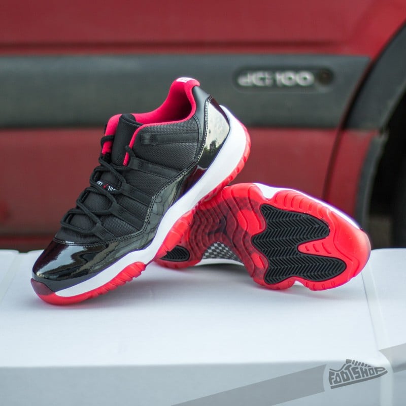 Damen Sneaker und Schuhe Air Jordan 11 Retro Low (BG) Black/ True Red-White