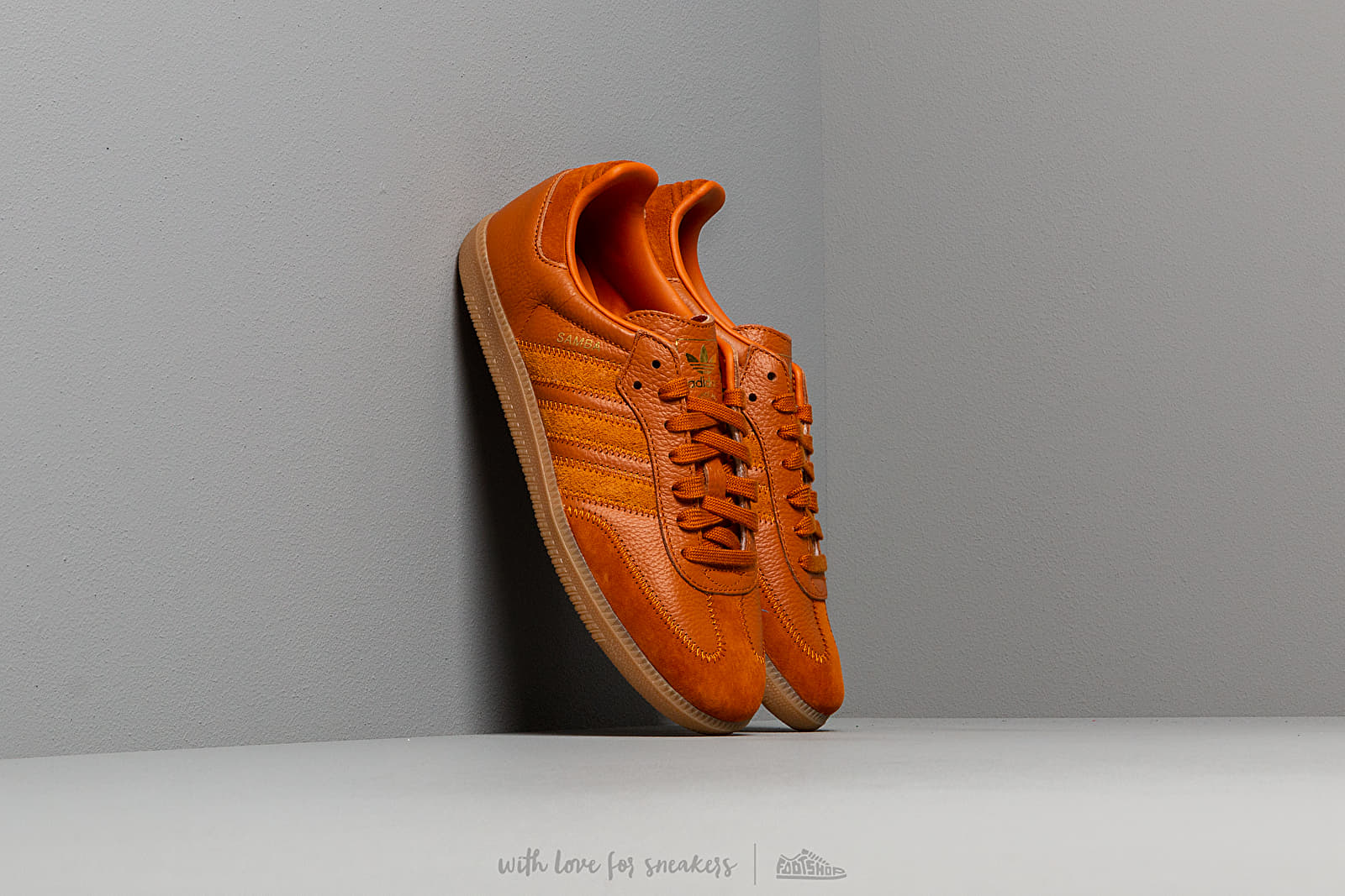 Men s shoes adidas Samba OG Ft Clear Ochre Clear Ochre Gold Metalic Footshop