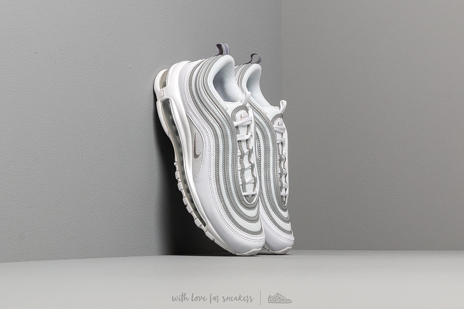 Nike air max 97 trainers white reflect silver wolf grey outlet