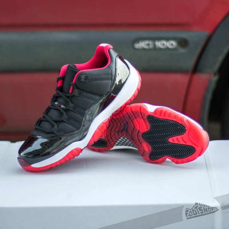 Men's shoes Air Jordan 11 Retro Low Black/True Red-White