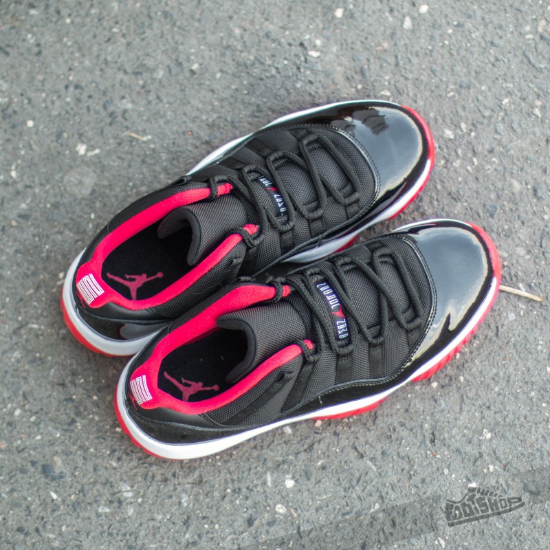 Men's shoes Air Jordan 11 Retro Low Black/True Red-White