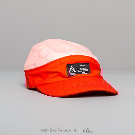 Caps Nike NRG ACG Tailwind Visor Cap Habanero Red Bleached Coral Footshop