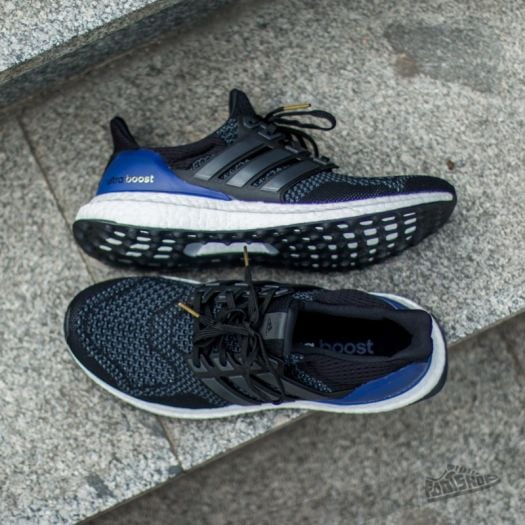 Men s shoes adidas Ultra Boost Black Blue White Footshop