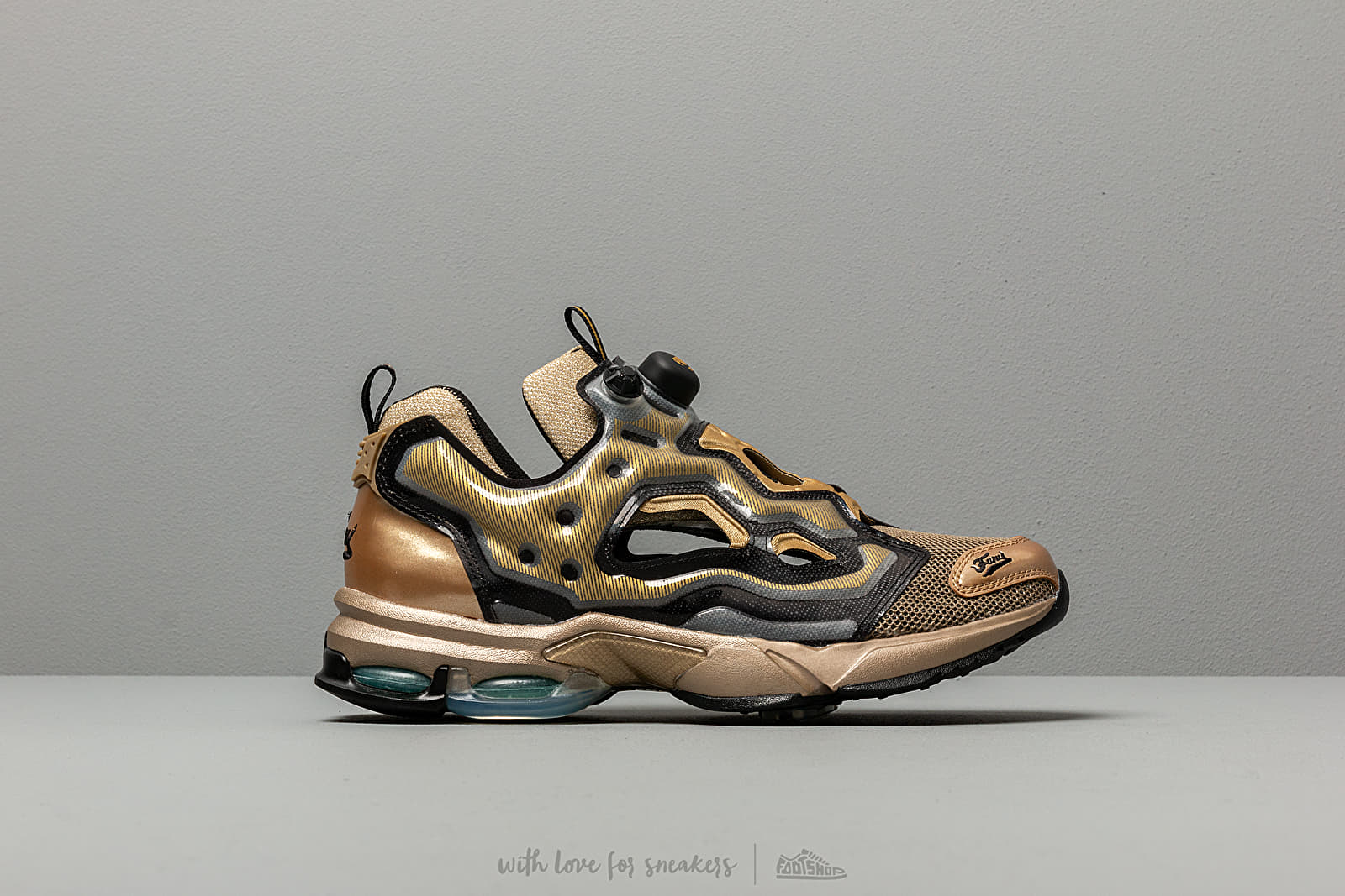 Men s shoes Reebok Fury DMX TXT Sleek Met Black Footshop
