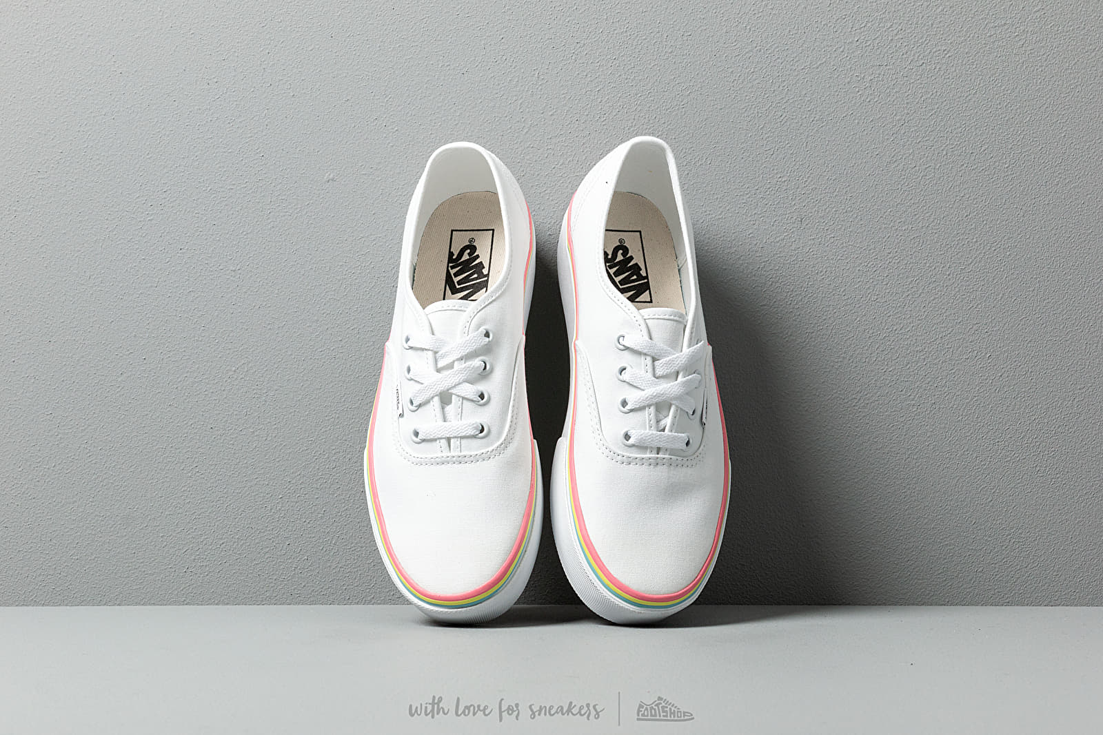 Men s shoes Vans Authentic Platform 2.0 Rainbow Foxing True
