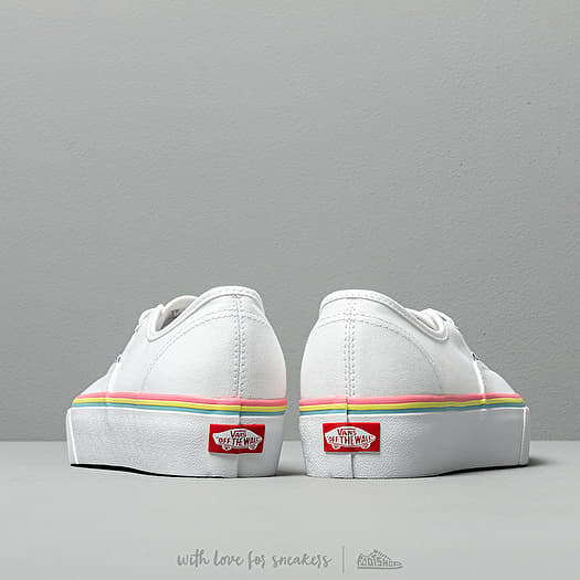 Rainbow foxing authentic platform 2.0 schuhe store