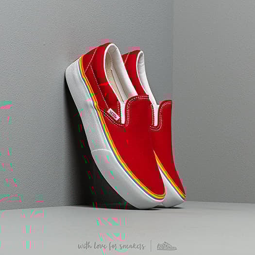 Vans slip on discount foxing