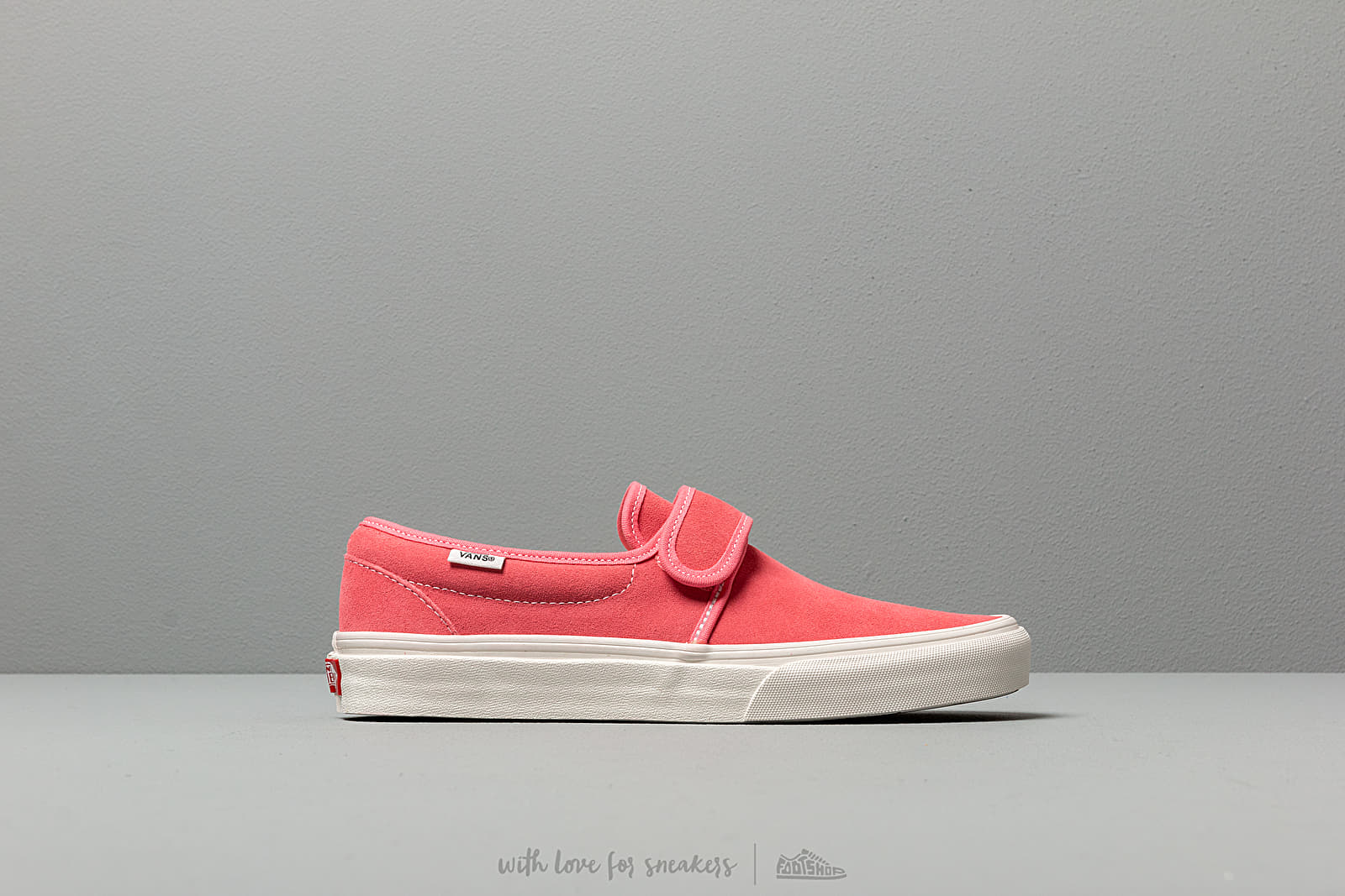 Încălțăminte și sneakerși pentru bărbați Vans Slip-On 47 V (Suede) Strawberry Pink/ B