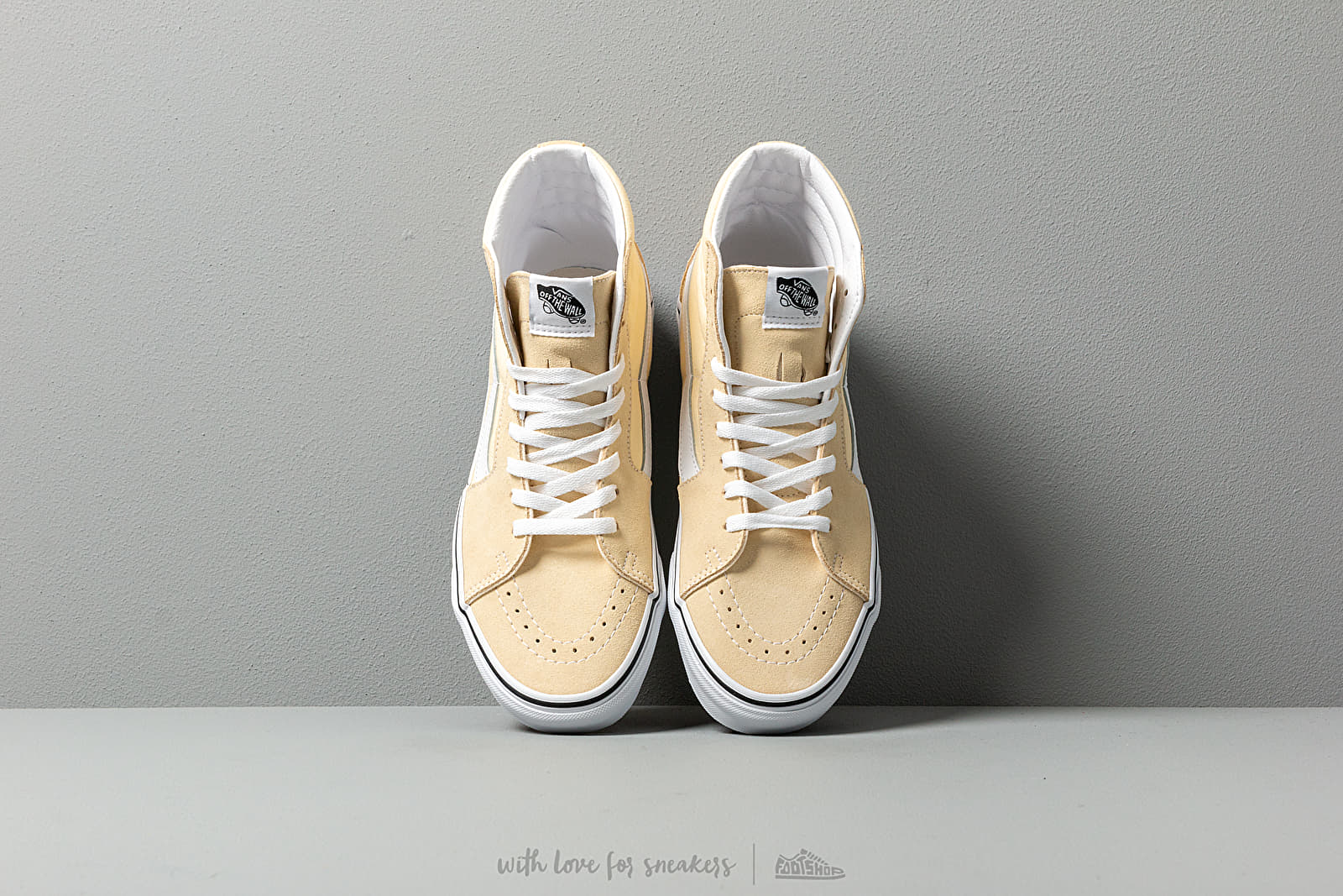 Männer Vans SK8-Hi Vanilla Custard/ True White