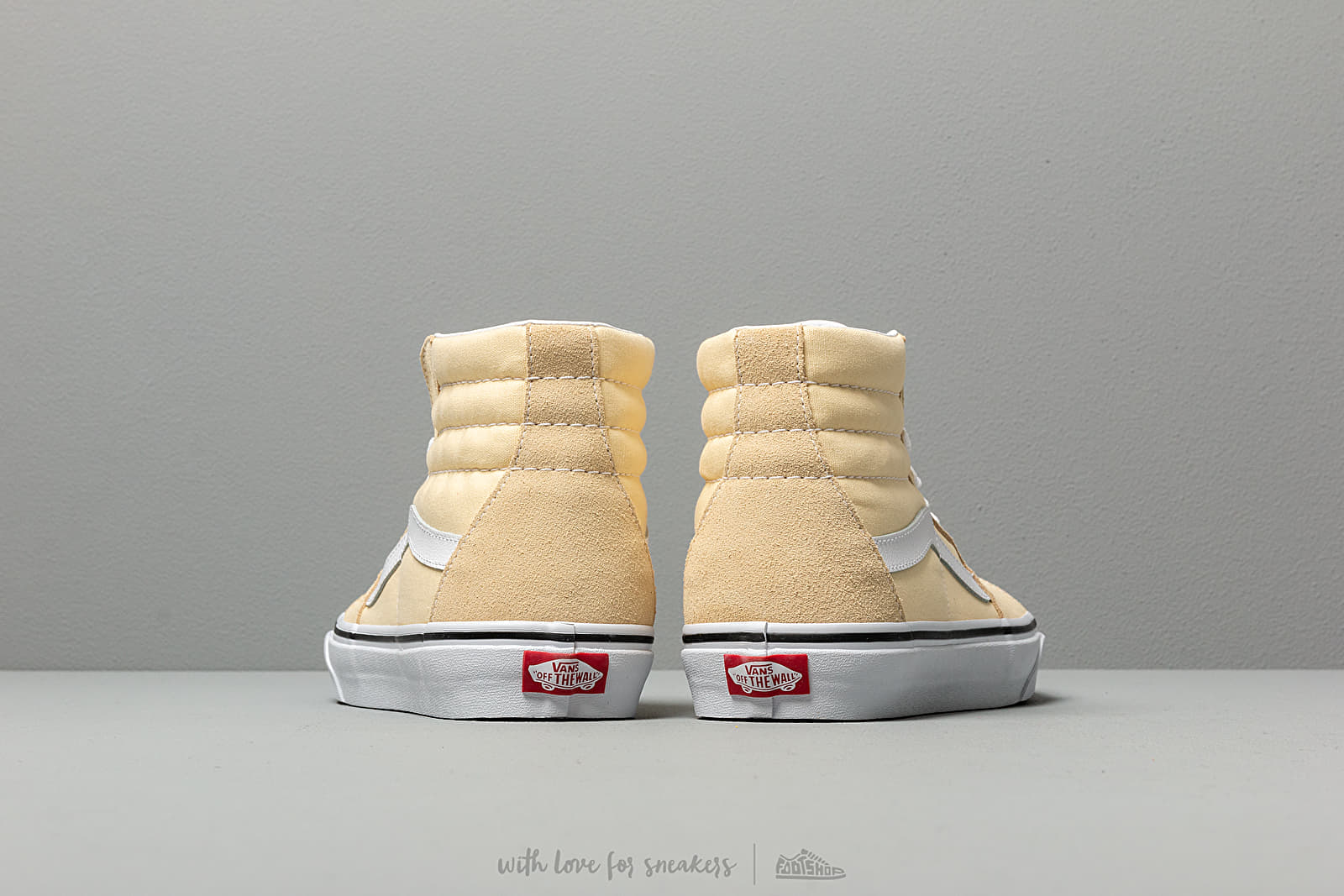 Männer Vans SK8-Hi Vanilla Custard/ True White