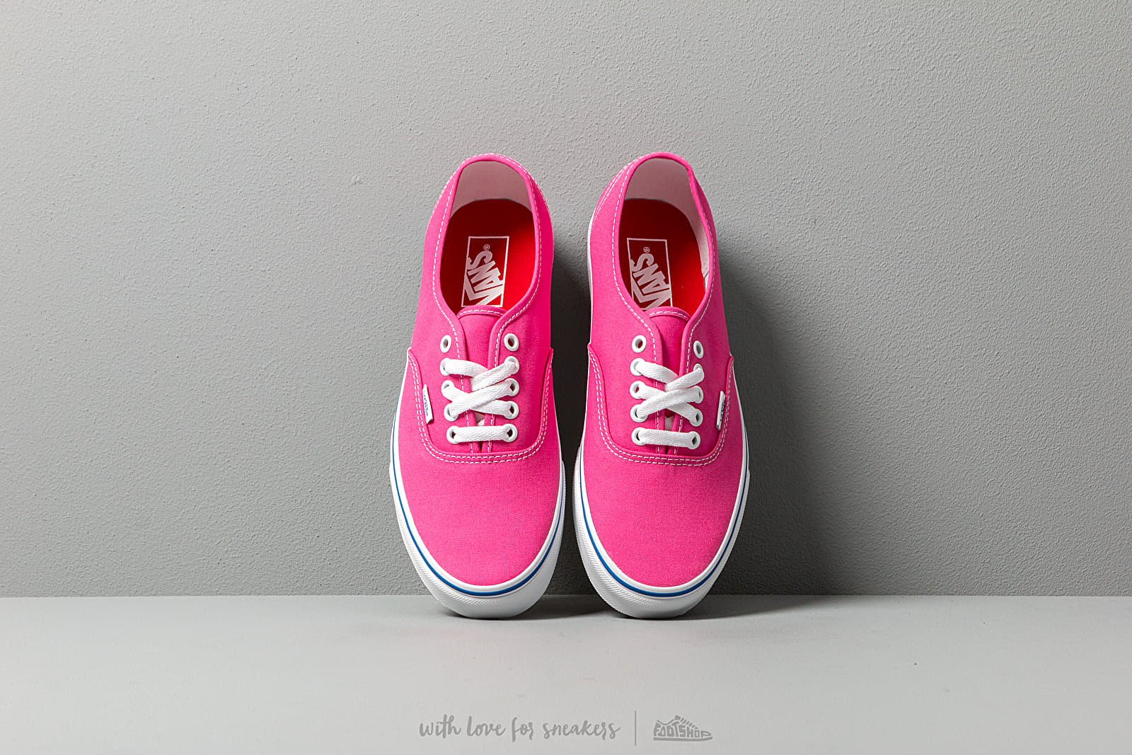Pánske tenisky a topánky Vans Authentic (Canvas) Carmine Rose/ True White