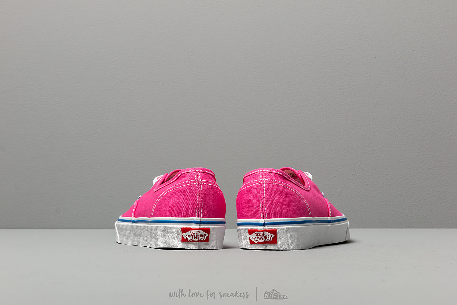 Pánske tenisky a topánky Vans Authentic (Canvas) Carmine Rose/ True White