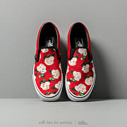 Romantic floral slip on vans online