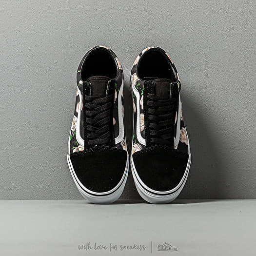 Vans romantic floral hot sale old skool shoes