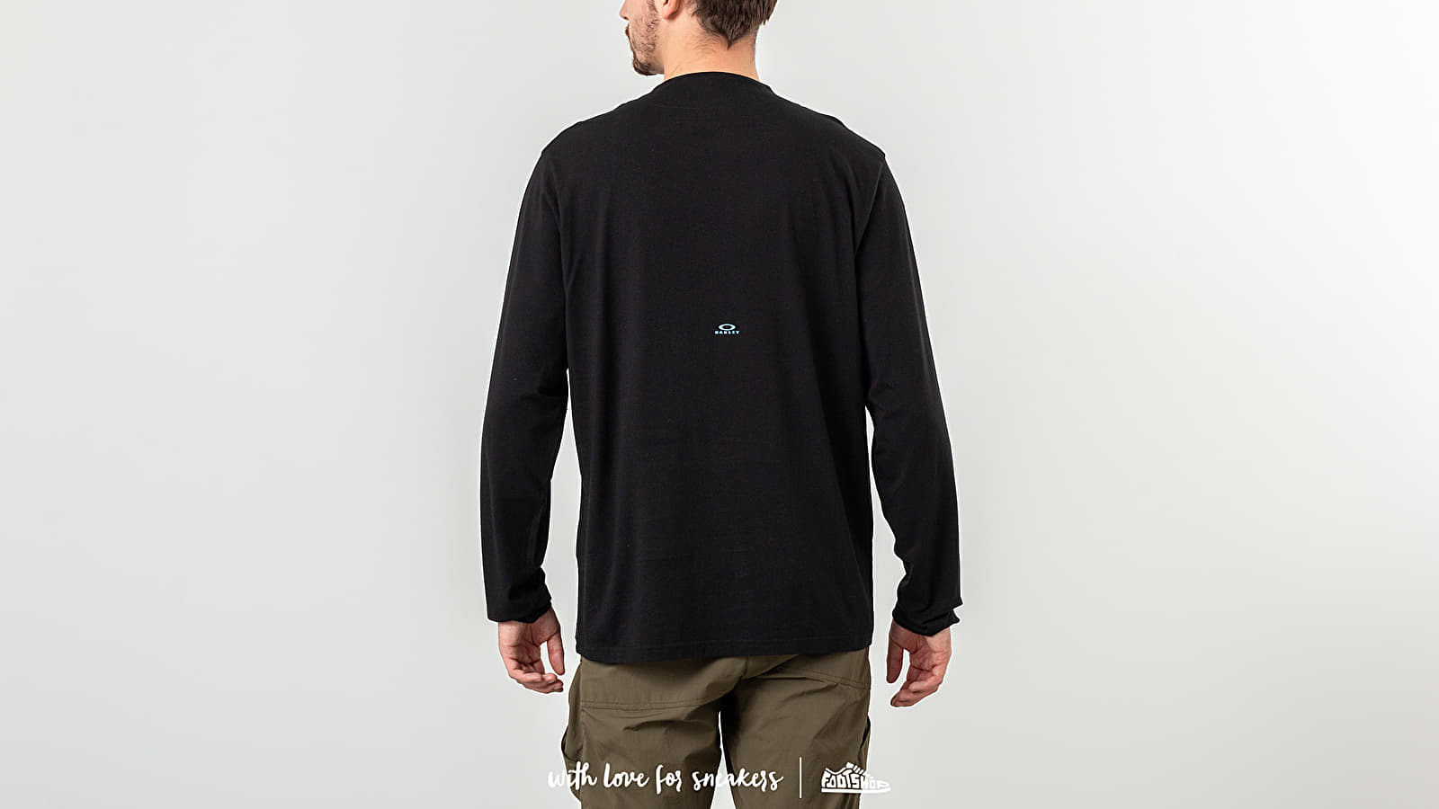 Тениски Oakley Skydiver Zipped Long Sleeve Tee Blackout
