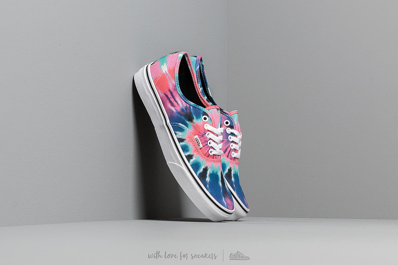 Authentic tie dye vans top