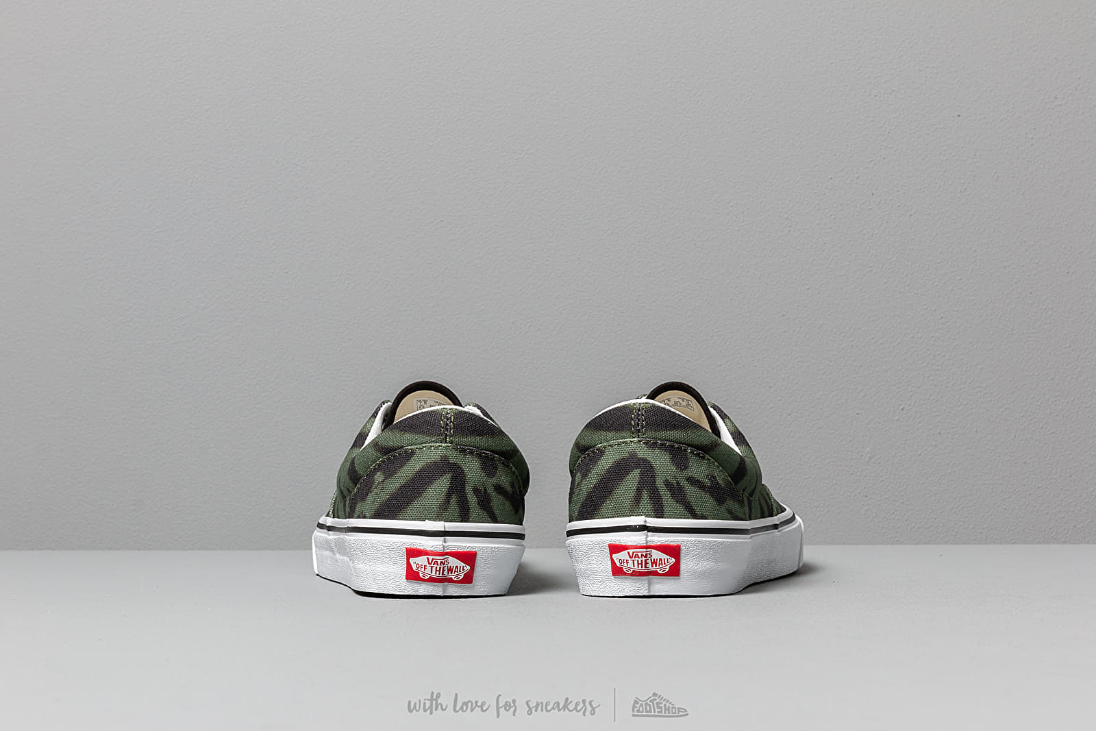Vans era tie dye green sale
