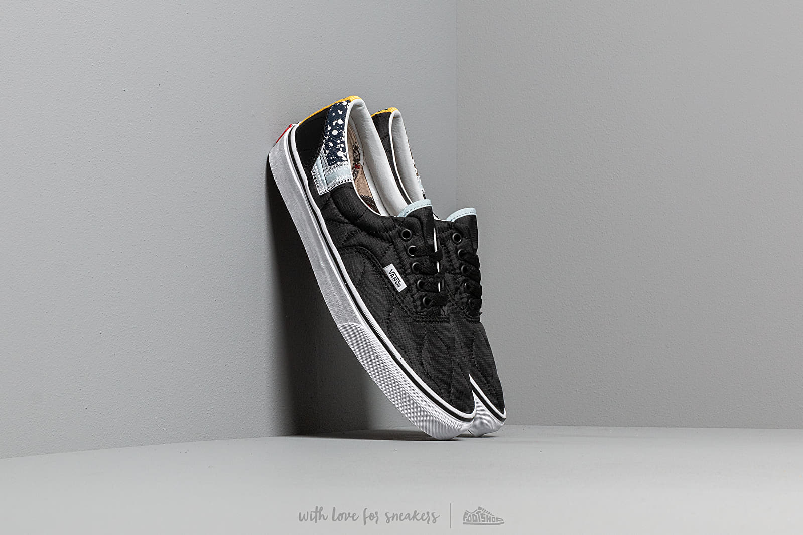 Férfi cipők Vans Era (Mixed Quilting) Black/ True White