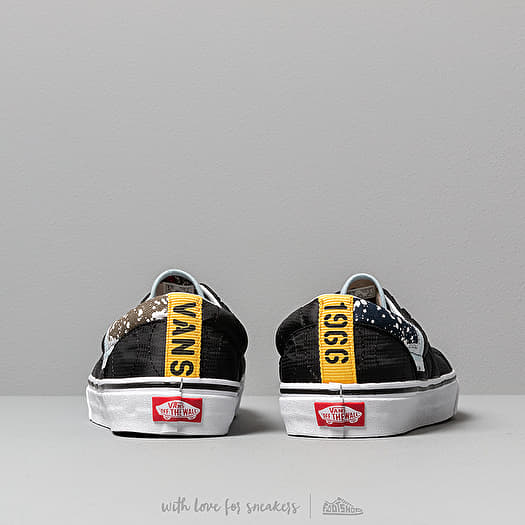 Men s shoes Vans Era Mixed Quilting Black True White Footshop