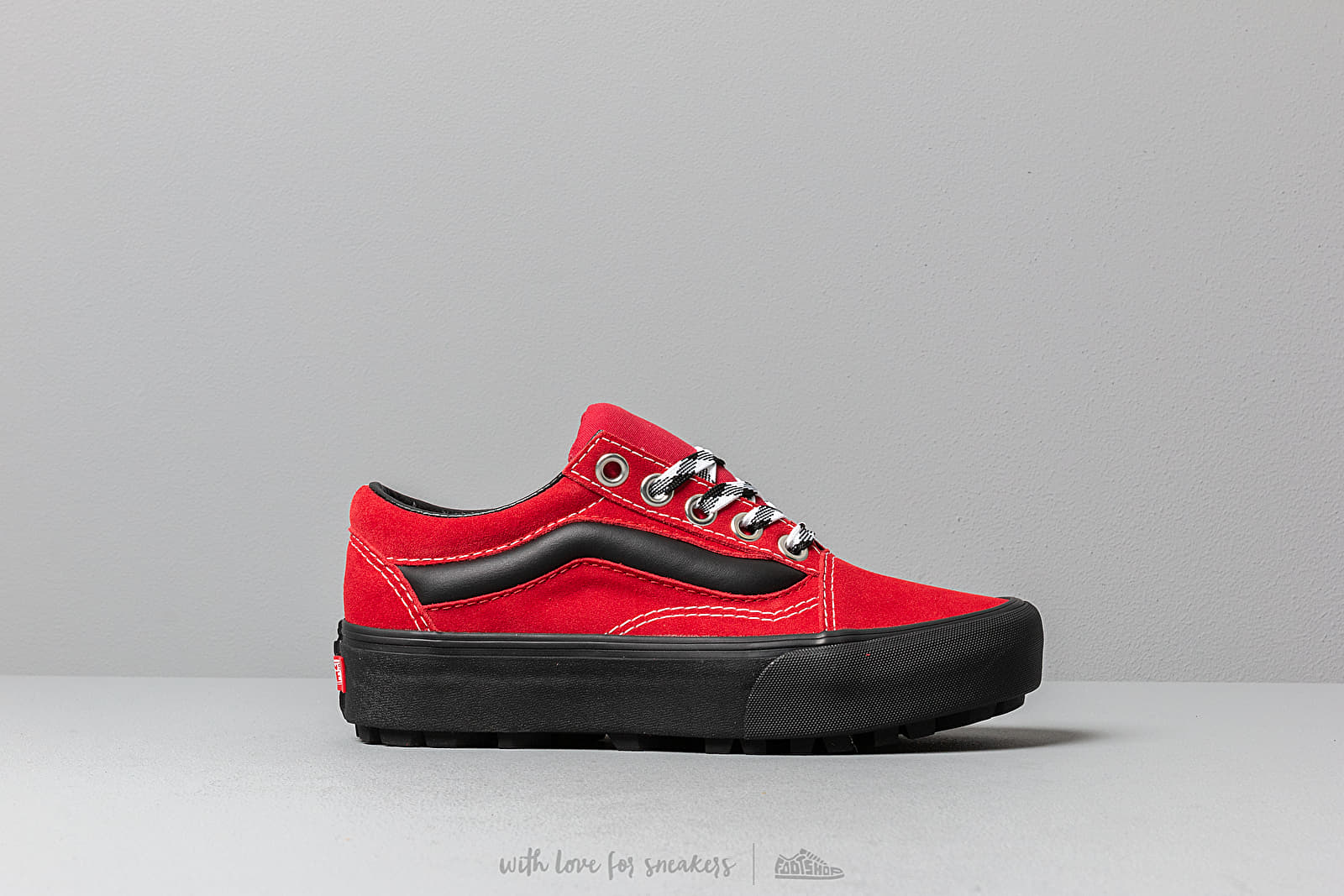 Men s shoes Vans Old Skool Lug Platform 90S Retro Chili Pepperr Footshop