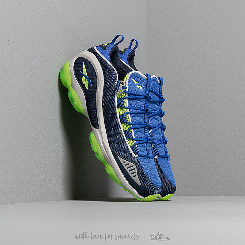 Reebok DMX RUN 10 MU Navy/ Cobalt/ Neon Lime | Footshop