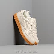 Reebok classics club c 85 mu sales sneakers in white with gum sole