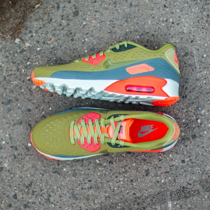 Sko til mænd Nike Air Max 90 Ultra BR Green/ Bright Crimson