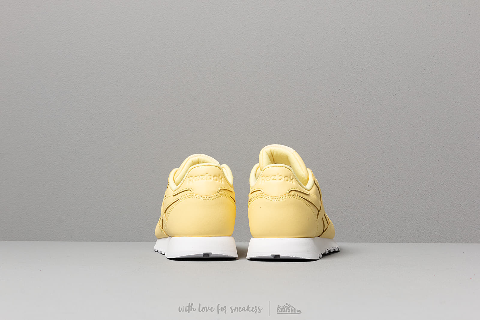 Zapatillas mujer Reebok Classic Leather Filtered Yellow/ White
