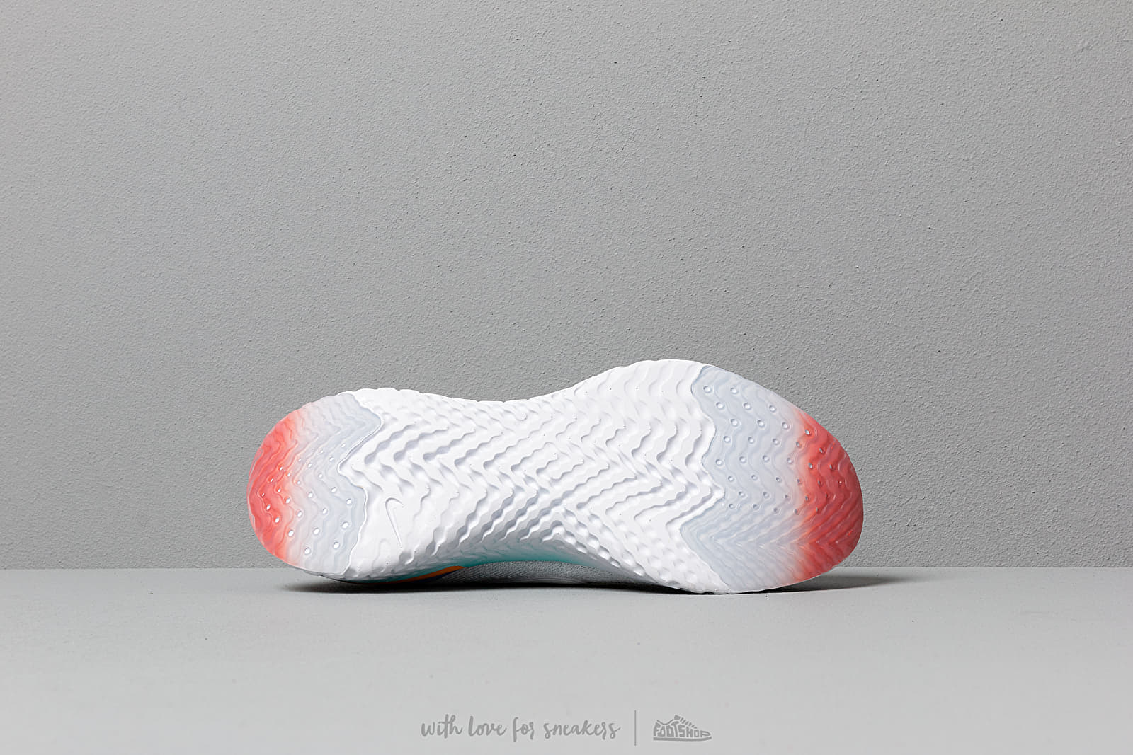Női cipők Nike W Epic React Flyknit 2 White/ White-Hyper Jade-Ember Glow