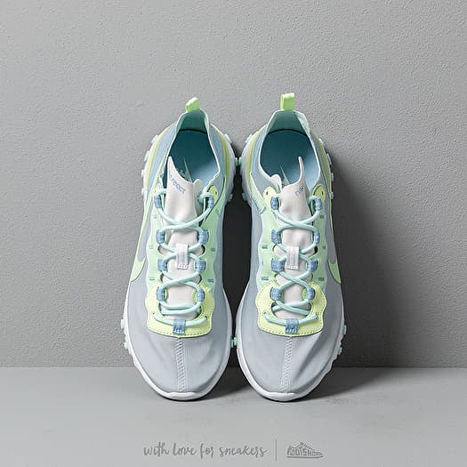 Women s shoes Nike W React Element 55 White Frosted Spruce Barely Volt Footshop