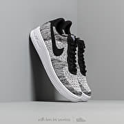 Nike air force 1 flyknit 2.0 black/black/white/pure platinum discount