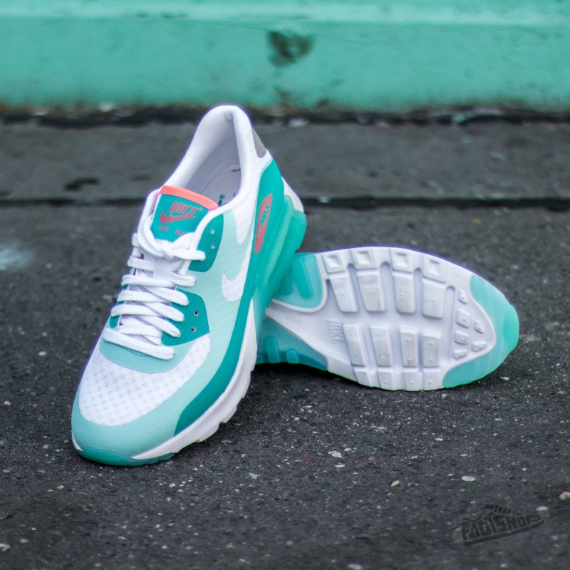 Zapatillas mujer W Nike Air Max 90 Ultra BR White/White-Lt Retro-Lava Glow