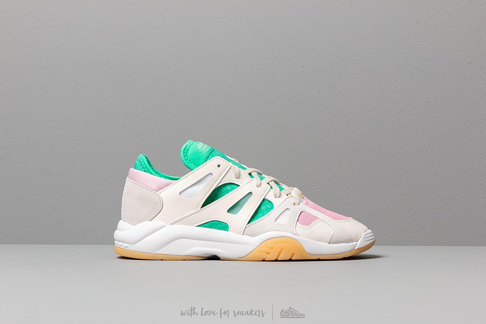 Men's shoes adidas Dimension Low Top Cloud White/ Off White/ Hi-Res Green |  Footshop