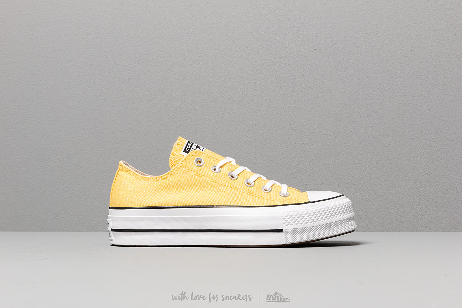 Damen Sneaker und Schuhe Converse Chuck Taylor All Star Lift Butter Yellow/ Black/ White
