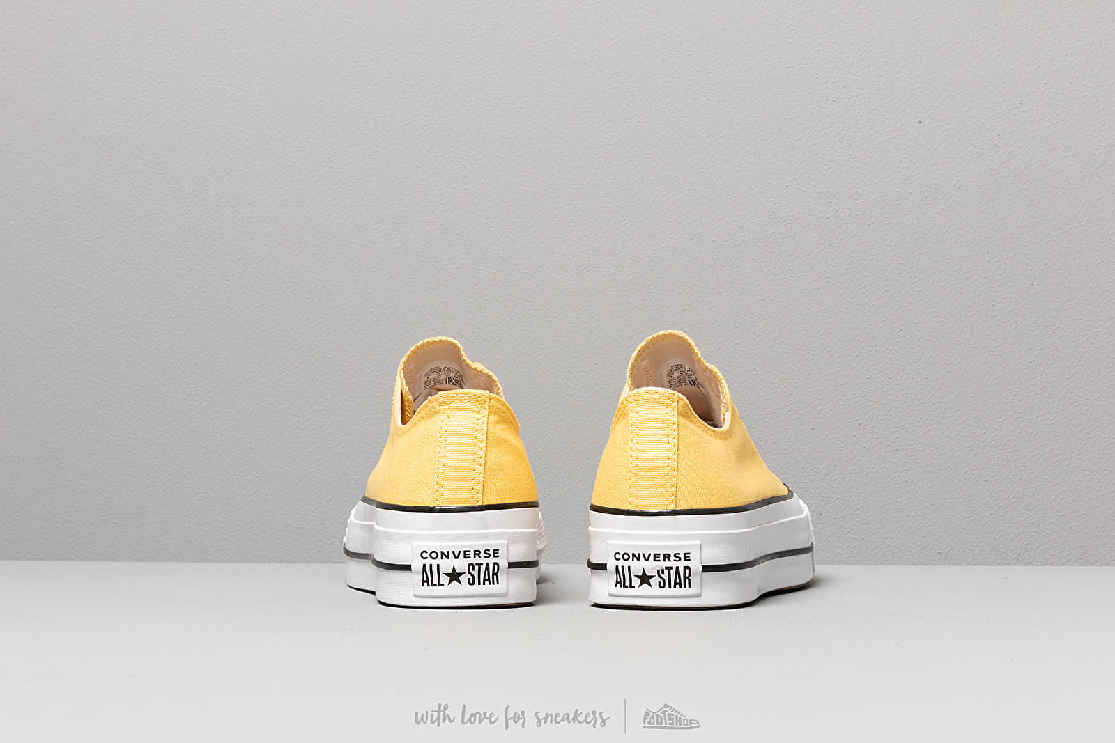 Damen Sneaker und Schuhe Converse Chuck Taylor All Star Lift Butter Yellow/ Black/ White