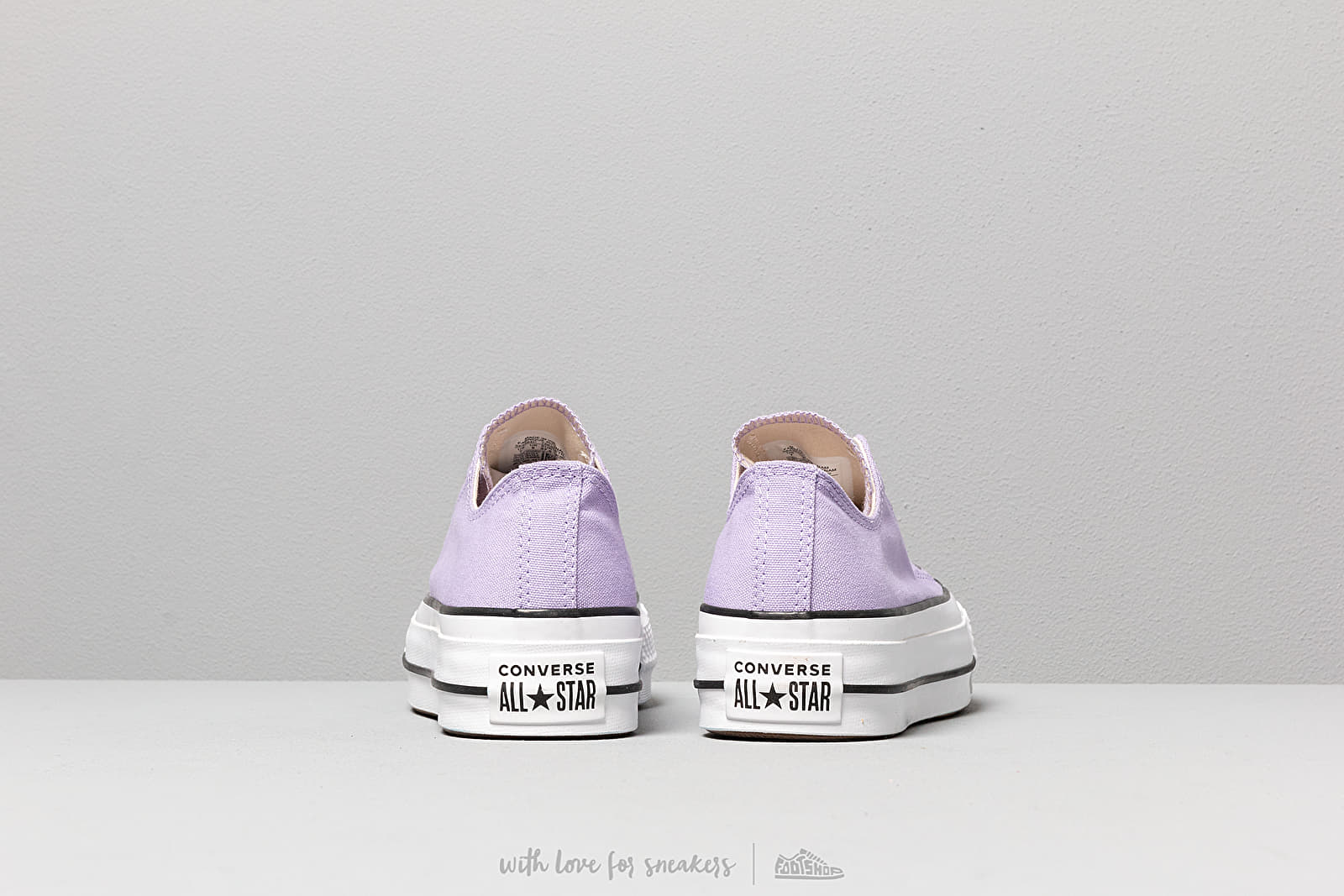 Women's shoes Converse Chuck Taylor All Star Lift Washed Lilac/ Black/ White