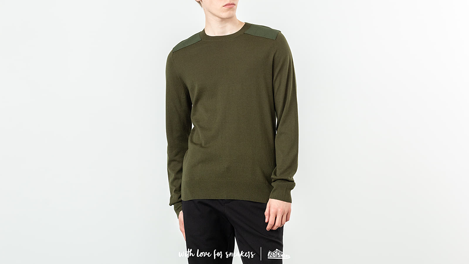 Suéteres A. P. C. Ernest Military Sweatshirt Military Green