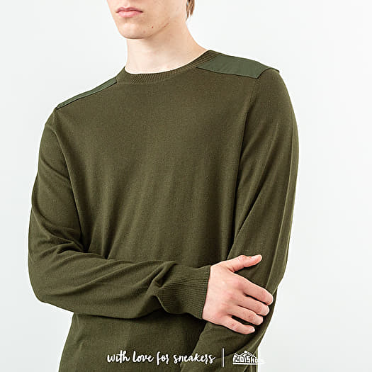 Sueteres A. P. C. Ernest Military Sweatshirt Military Green Footshop