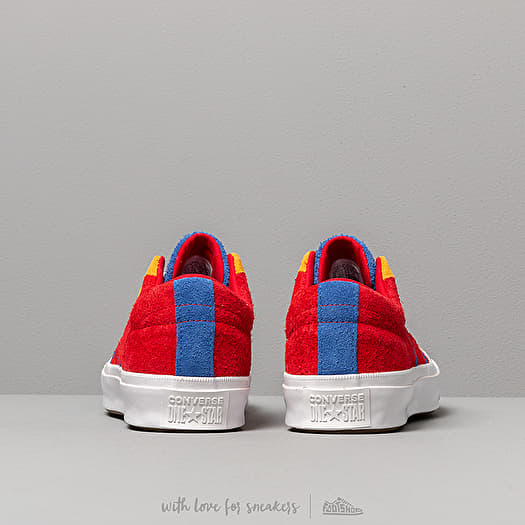 Men s shoes Converse One Star Academy Enamel Red Blue White Footshop