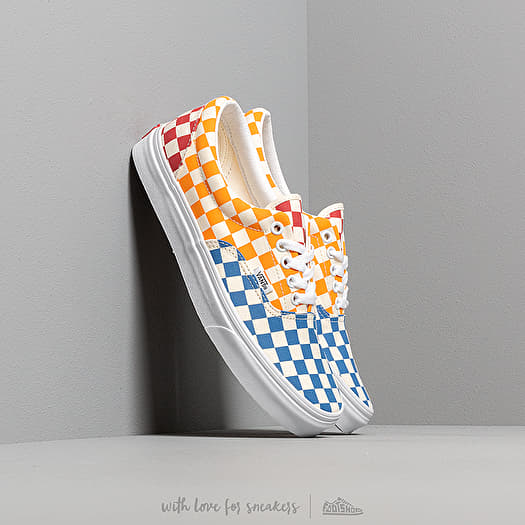 Vans era checkerboard multi true white store
