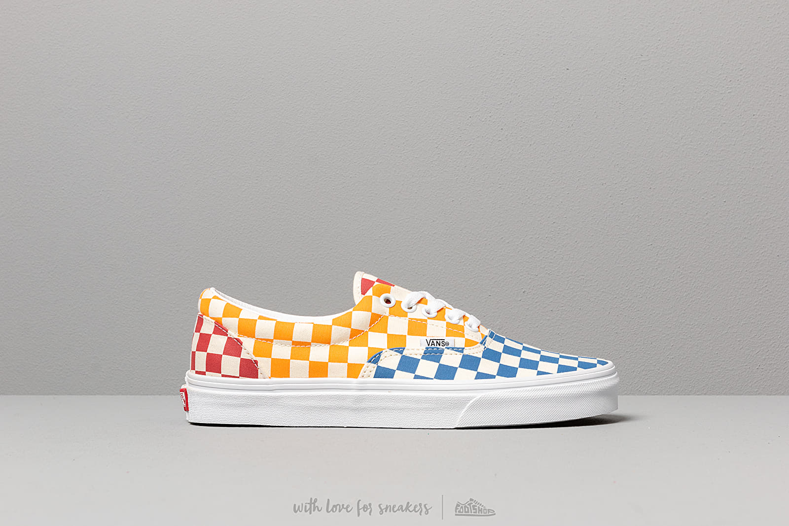 Vans era checkerboard multi true white discount