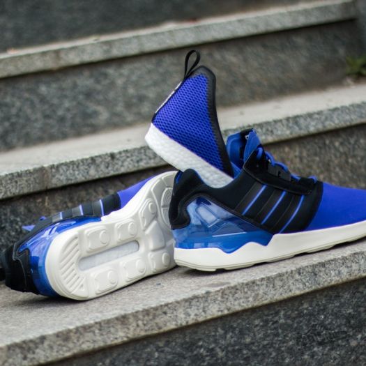 Men s shoes adidas ZX 8000 Boost Blue Black Footshop