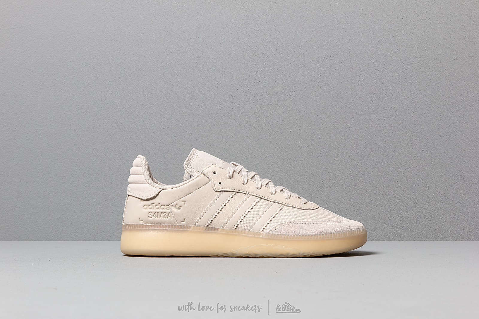 Adidas samba rm beige sale