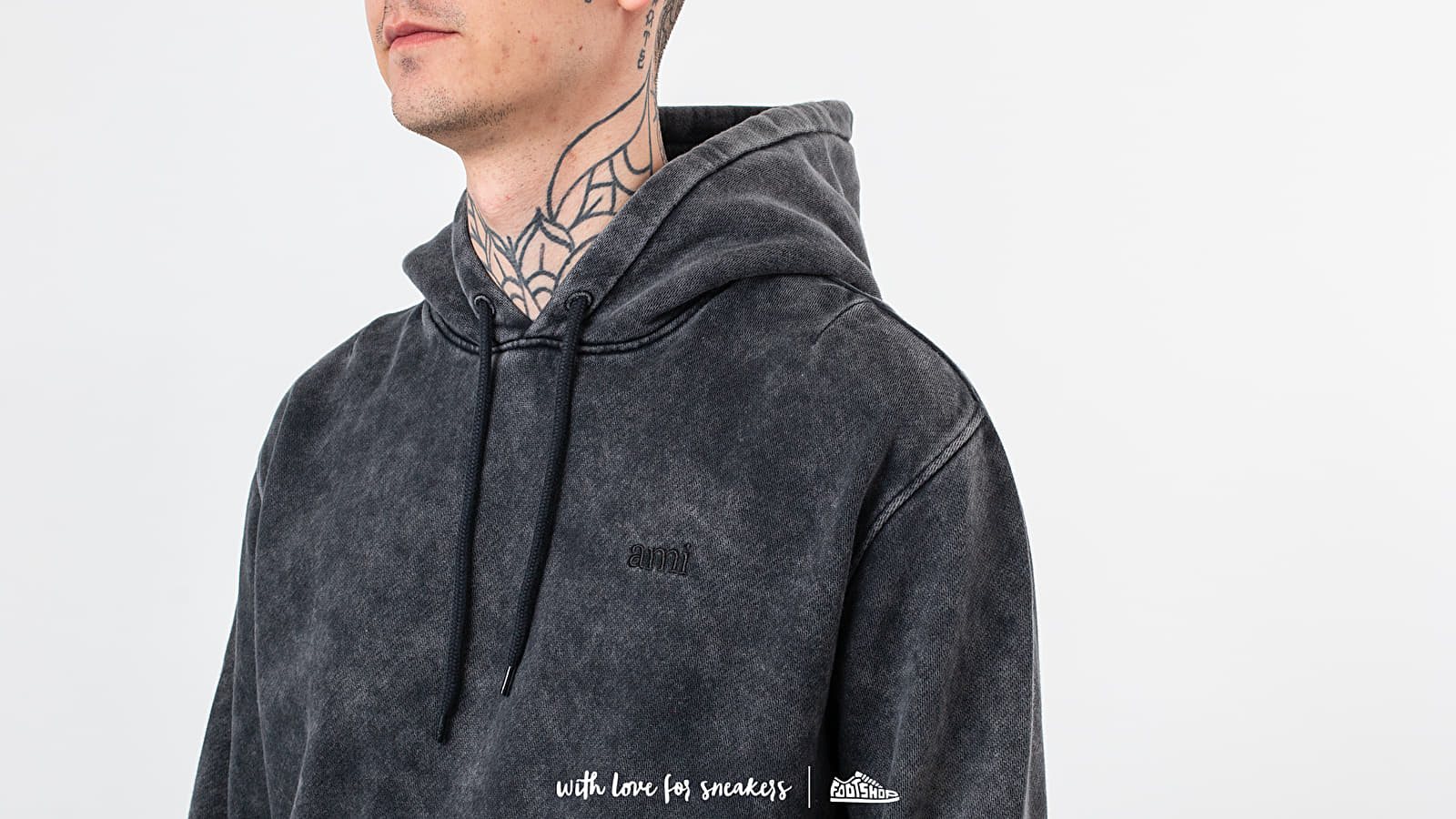 Hoodies and sweatshirts  Alexandre Mattiussi Vintage Washed Hoodie Black
