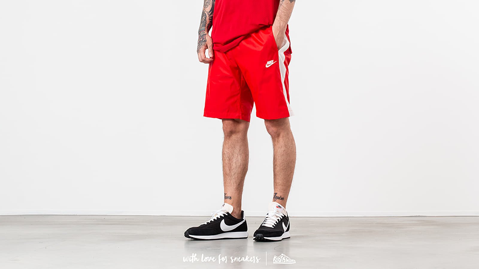 Shorts Nike Sportswear Core Woven Shorts Red/ White