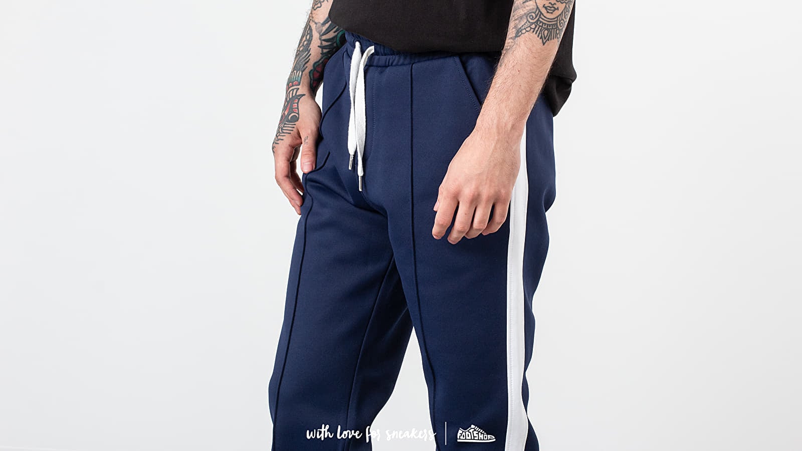 Pants Alexandre Mattiussi Ami Paris Track Pants Navy | Footshop